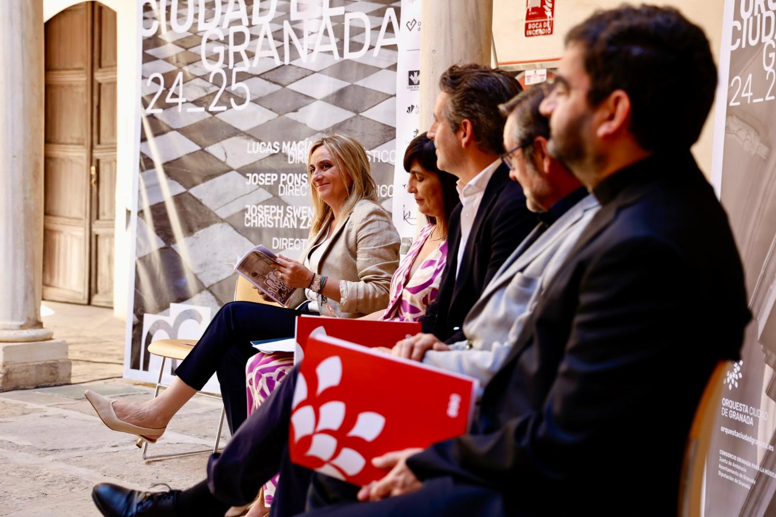 ©Ayto.Granada: LA ORQUESTA CIUDAD DE GRANADA PRESENTA SU NUEVA TEMPORADA DE CONCIERTOS 2024/25 ©Ayto.Granada: LA ORQUESTA CIUDAD DE GRANADA PRESENTA SU NUEVA TEMPORADA DE CONCIERTOS 2024/25